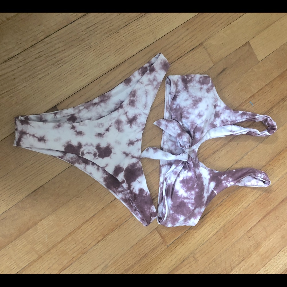 Tie dye bathingsuit